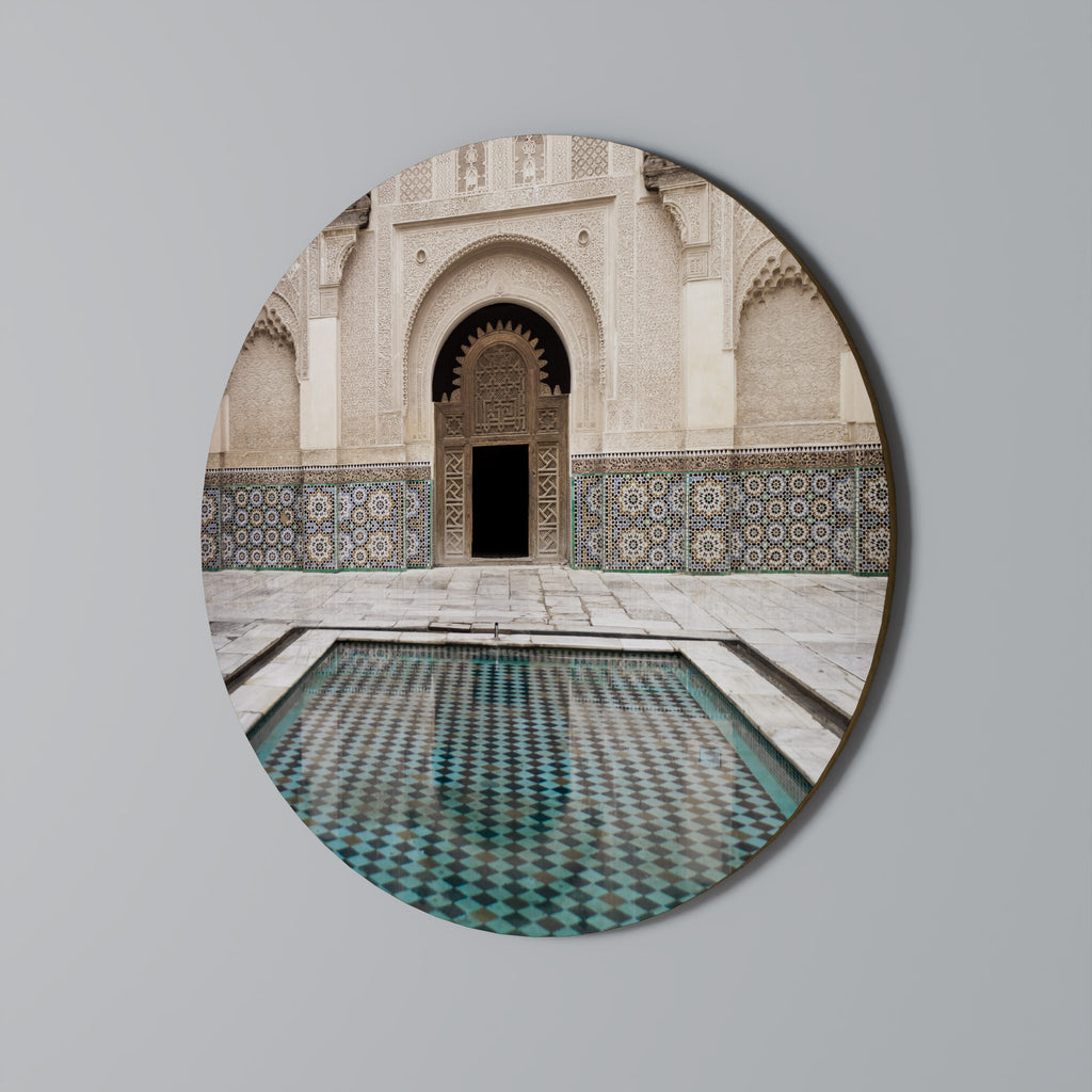 MYSTIC ENTRANCE Round Wall Art