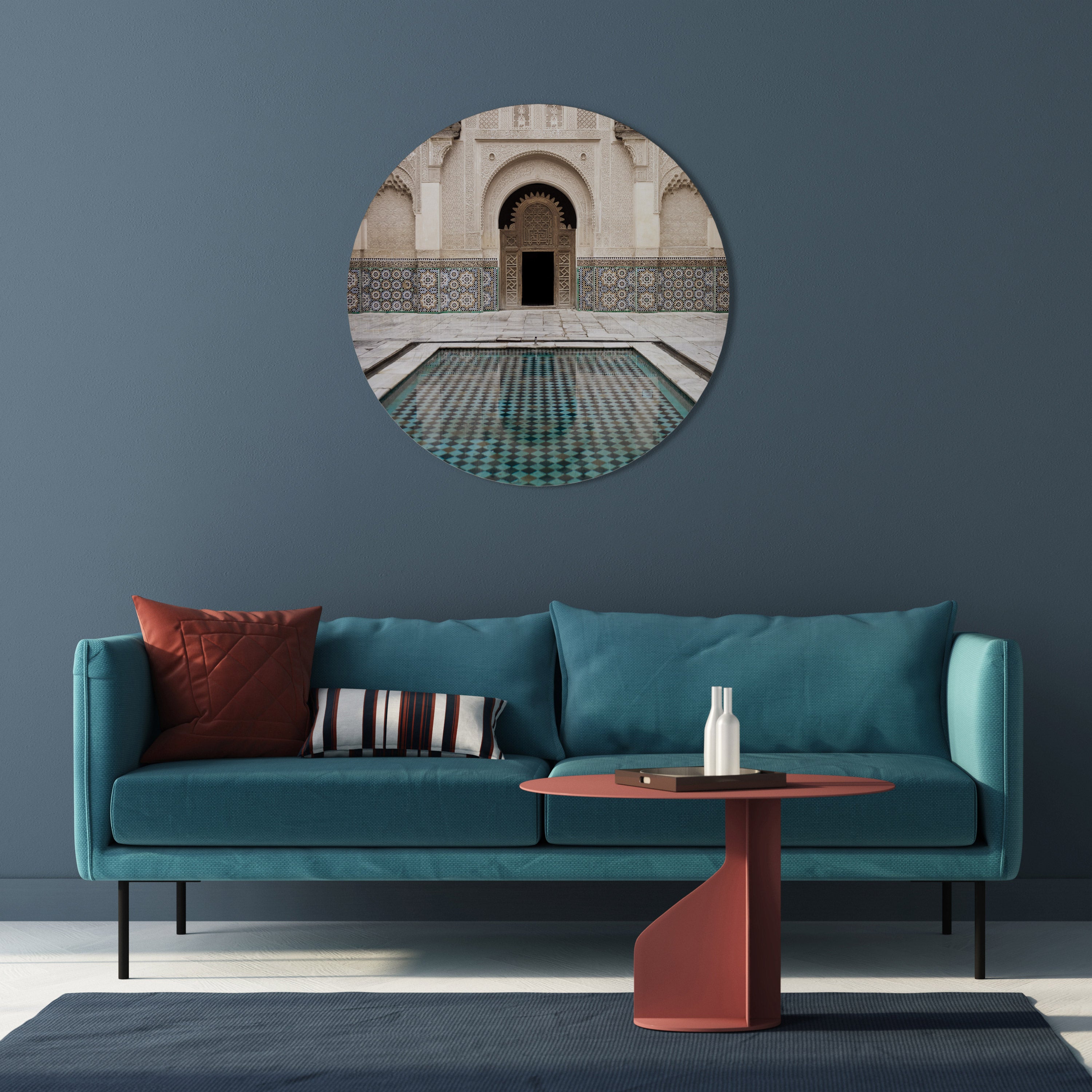 MYSTIC ENTRANCE Round Wall Art