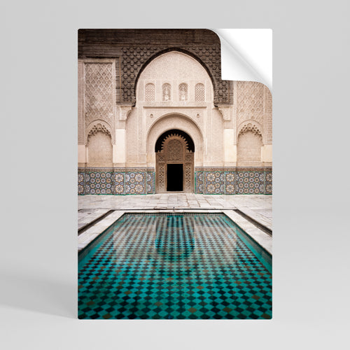 MYSTIC ENTRANCE Póster adhesivo vertical