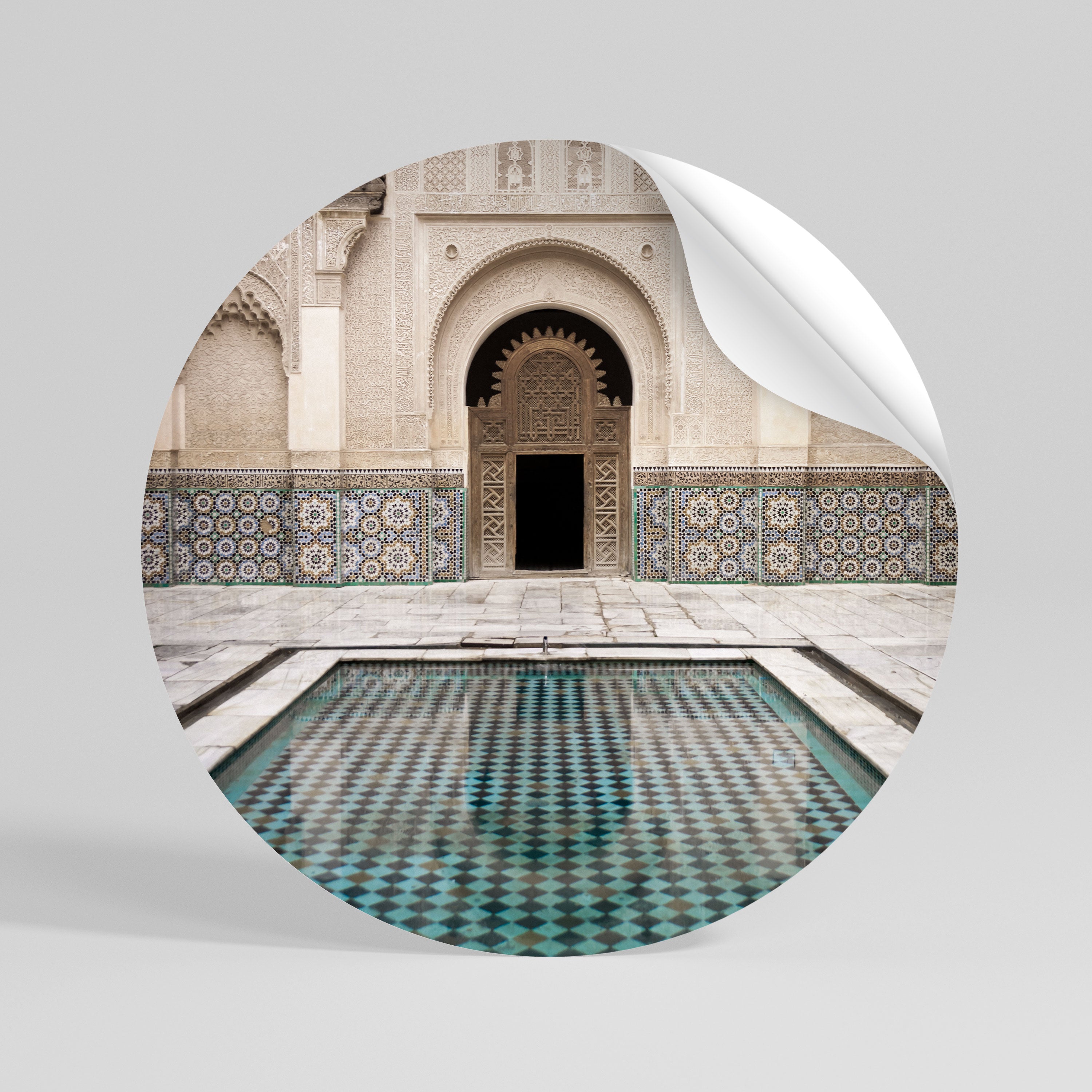 MYSTIC ENTRANCE Vinilo adhesivo redondo