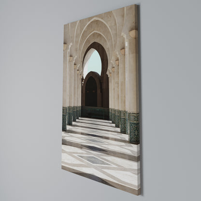 ARCHES OF SERENITY Vertical Canvas Print