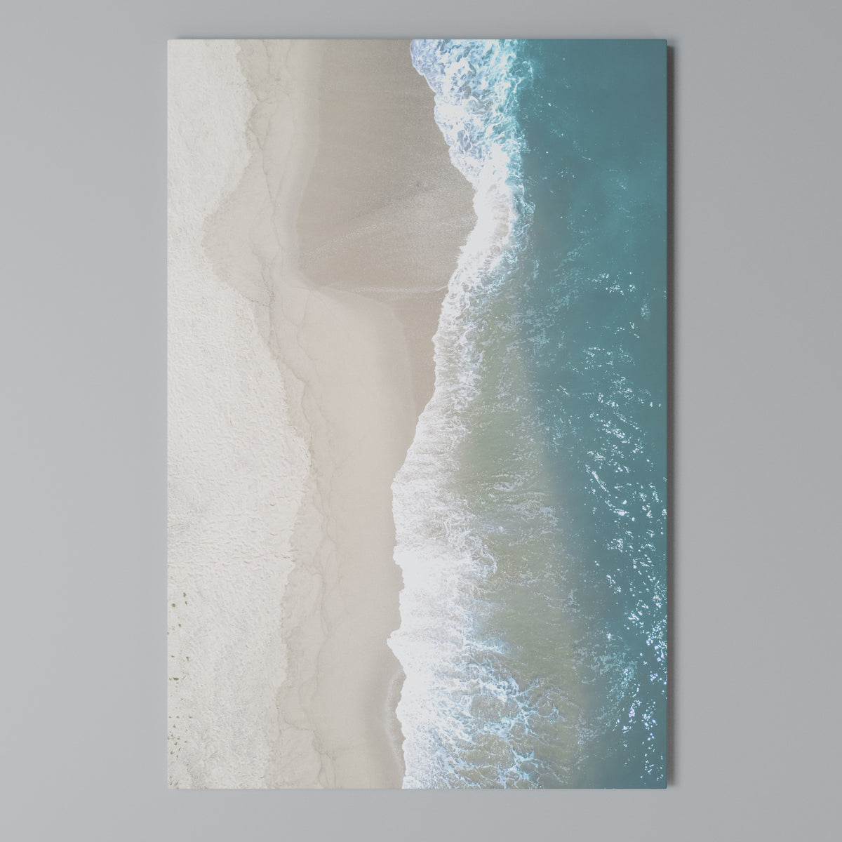 SAND AND SEA HARMONY Cuadro en lienzo vertical