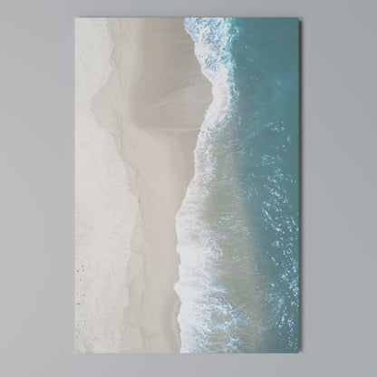 SAND AND SEA HARMONY Cuadro en lienzo vertical