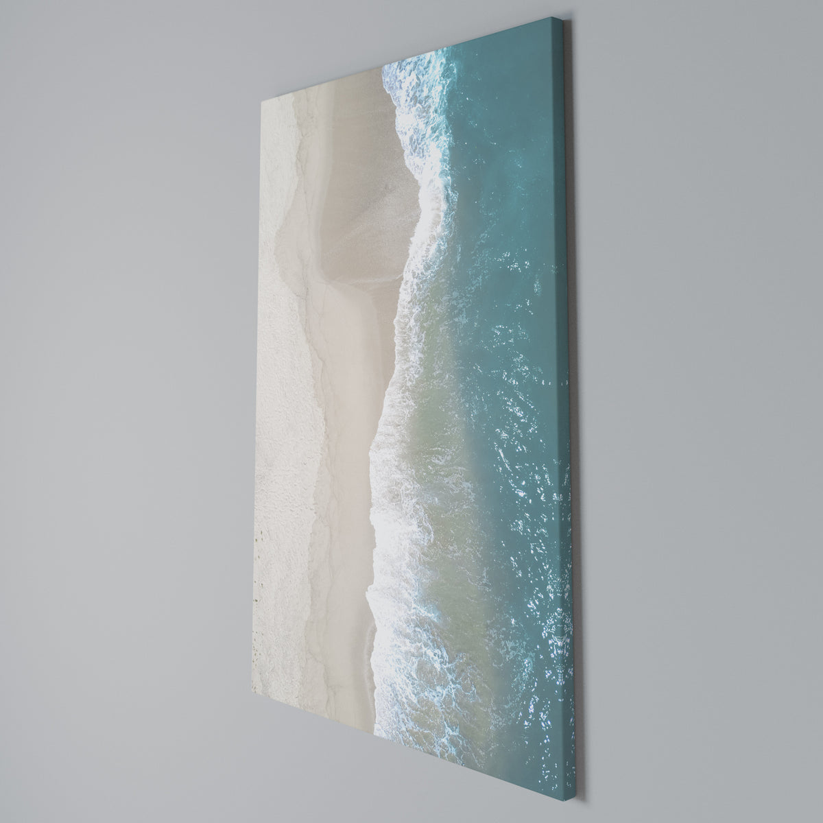 SAND AND SEA HARMONY Cuadro en lienzo vertical