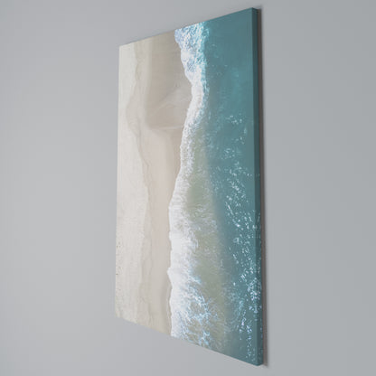 SAND AND SEA HARMONY Cuadro en lienzo vertical