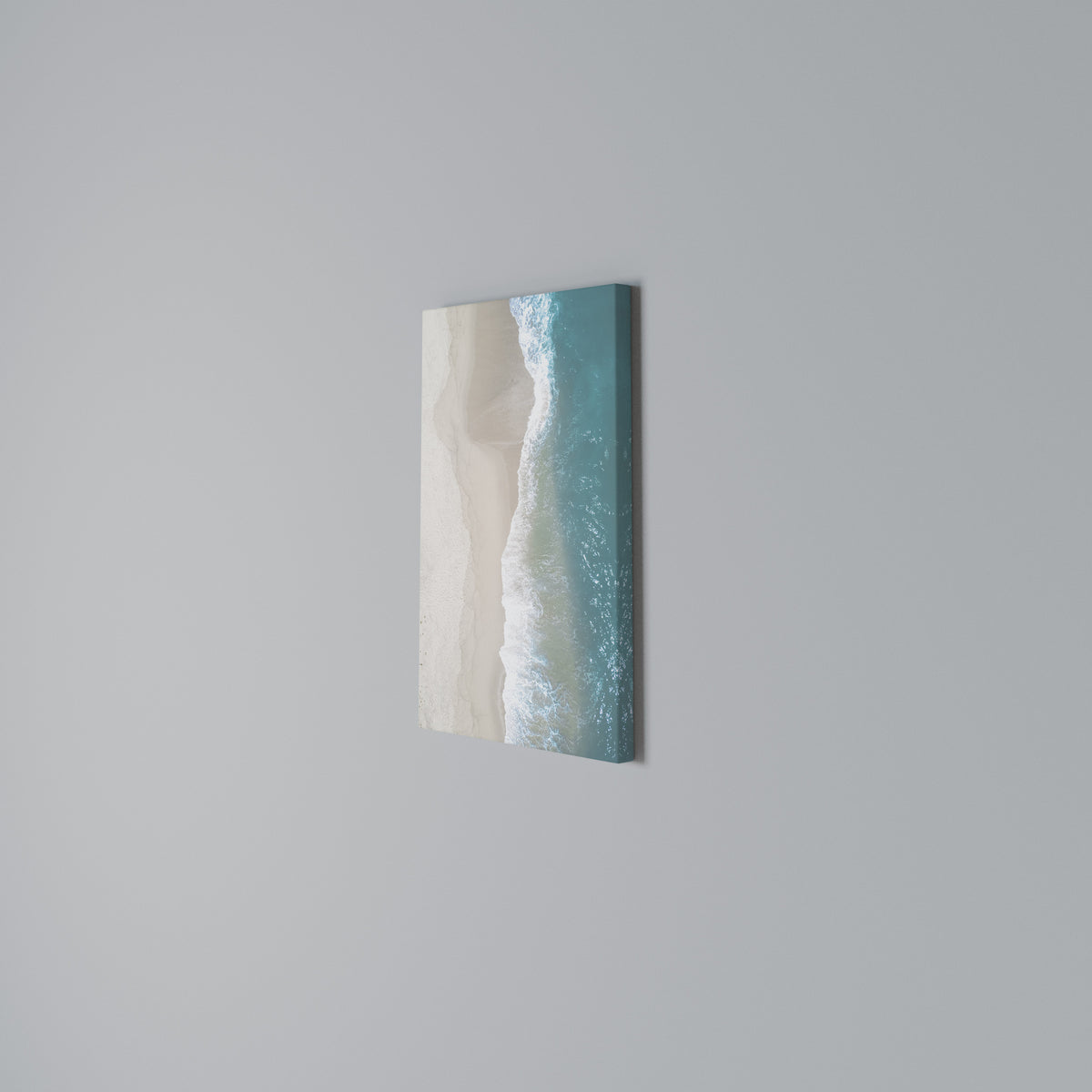 SAND AND SEA HARMONY Cuadro en lienzo vertical