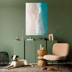 SAND AND SEA HARMONY Póster Vertical Adhesivo