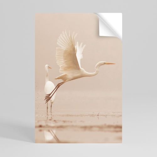 ELEGANT ASCENT Póster adhesivo vertical