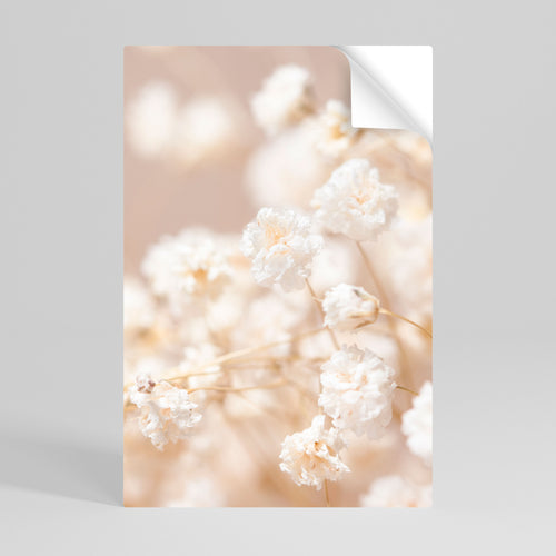 GHOSTLY BLOOM Póster adhesivo vertical