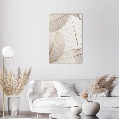 ETHEREAL VEINED GRACE Cuadro en lienzo vertical