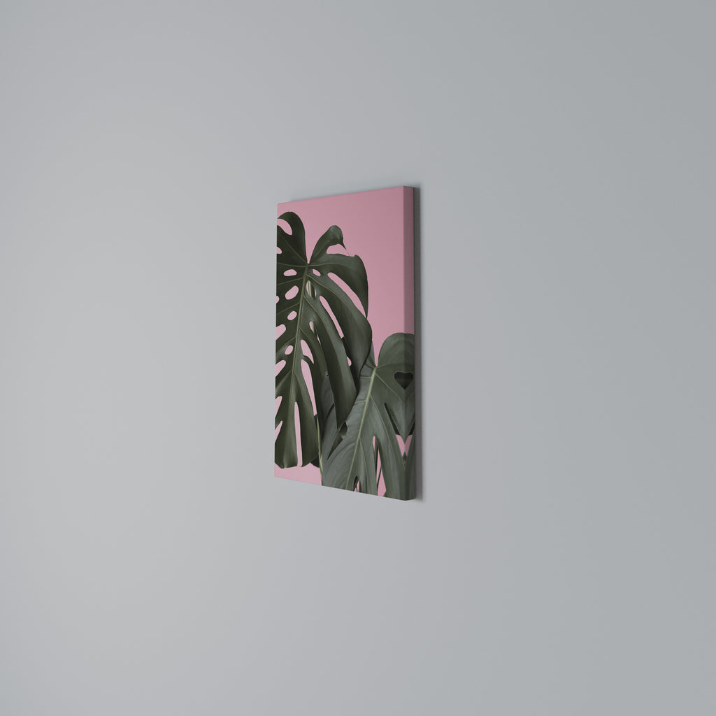LADY MONSTERA Cuadro en lienzo vertical