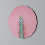 MISTER CACTUS Round Wall Art