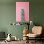 MISTER CACTUS Peel and Stick Vertical Poster