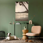 SUNSET SWING SORROW Póster Vertical Adhesivo