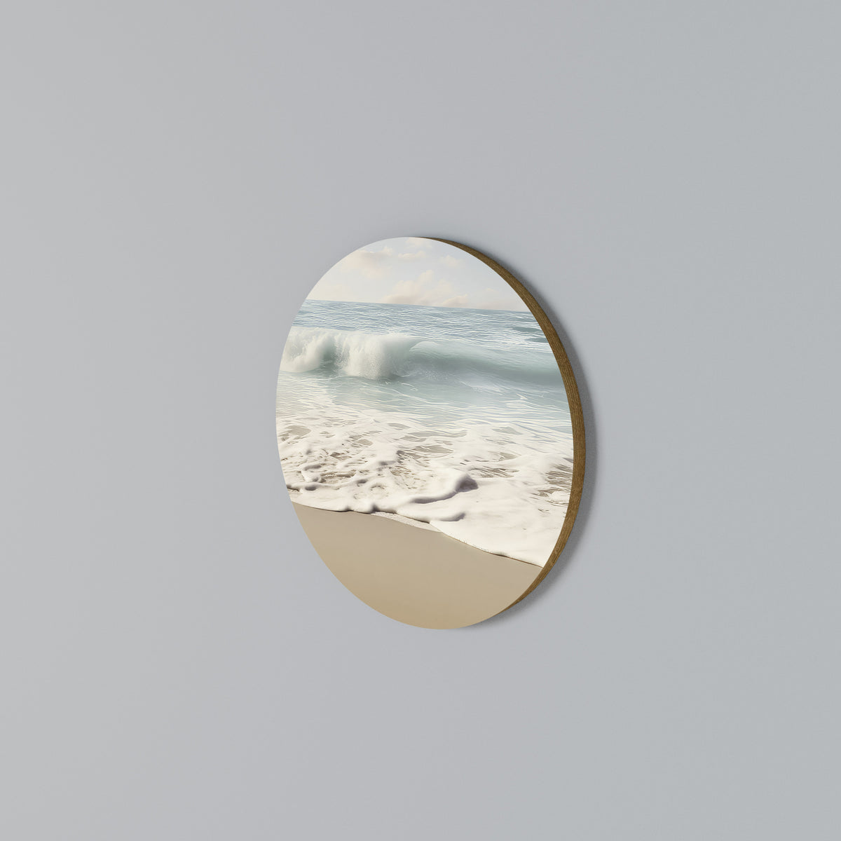 OCEAN WHISPER Arte de pared redondo
