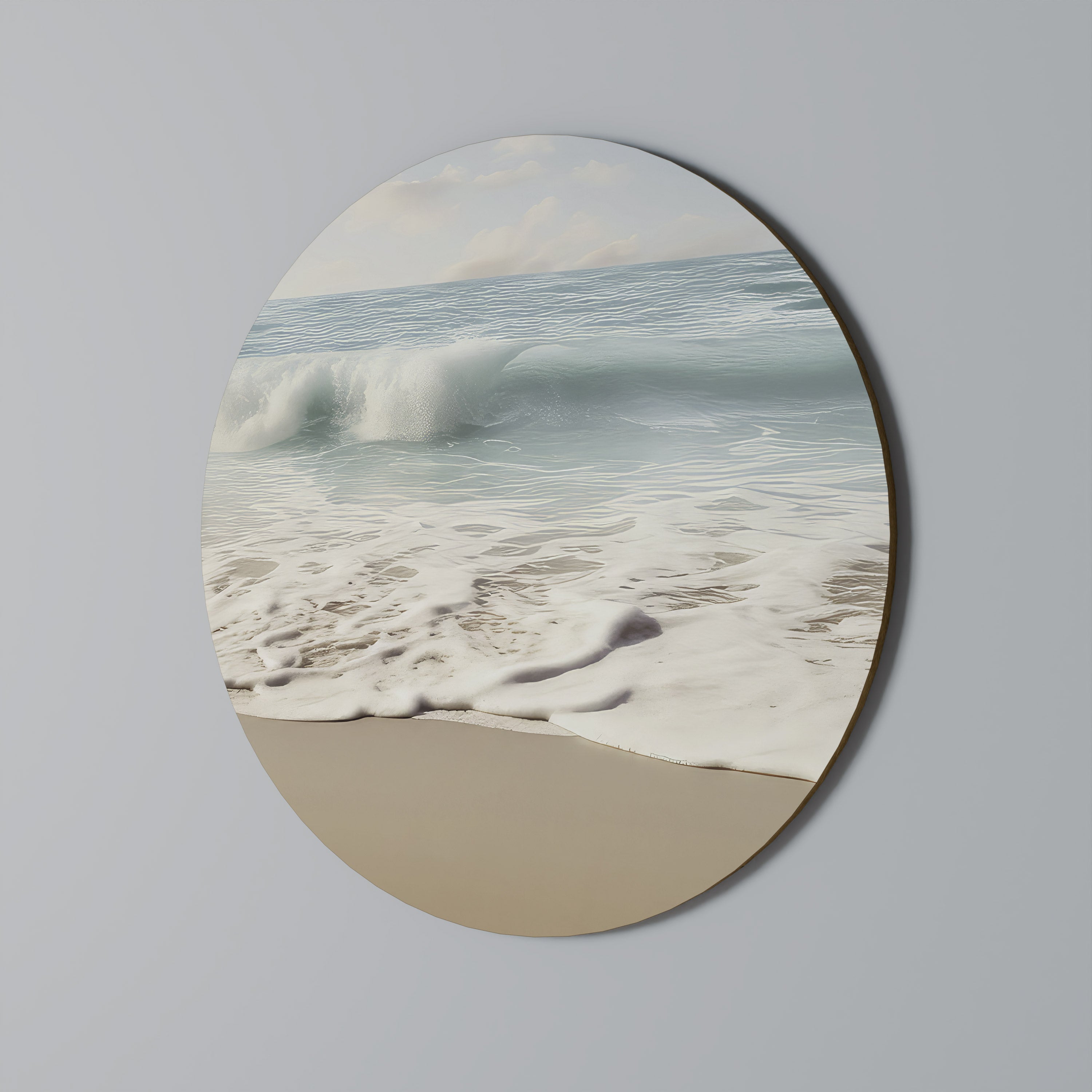 OCEAN WHISPER Round Wall Art