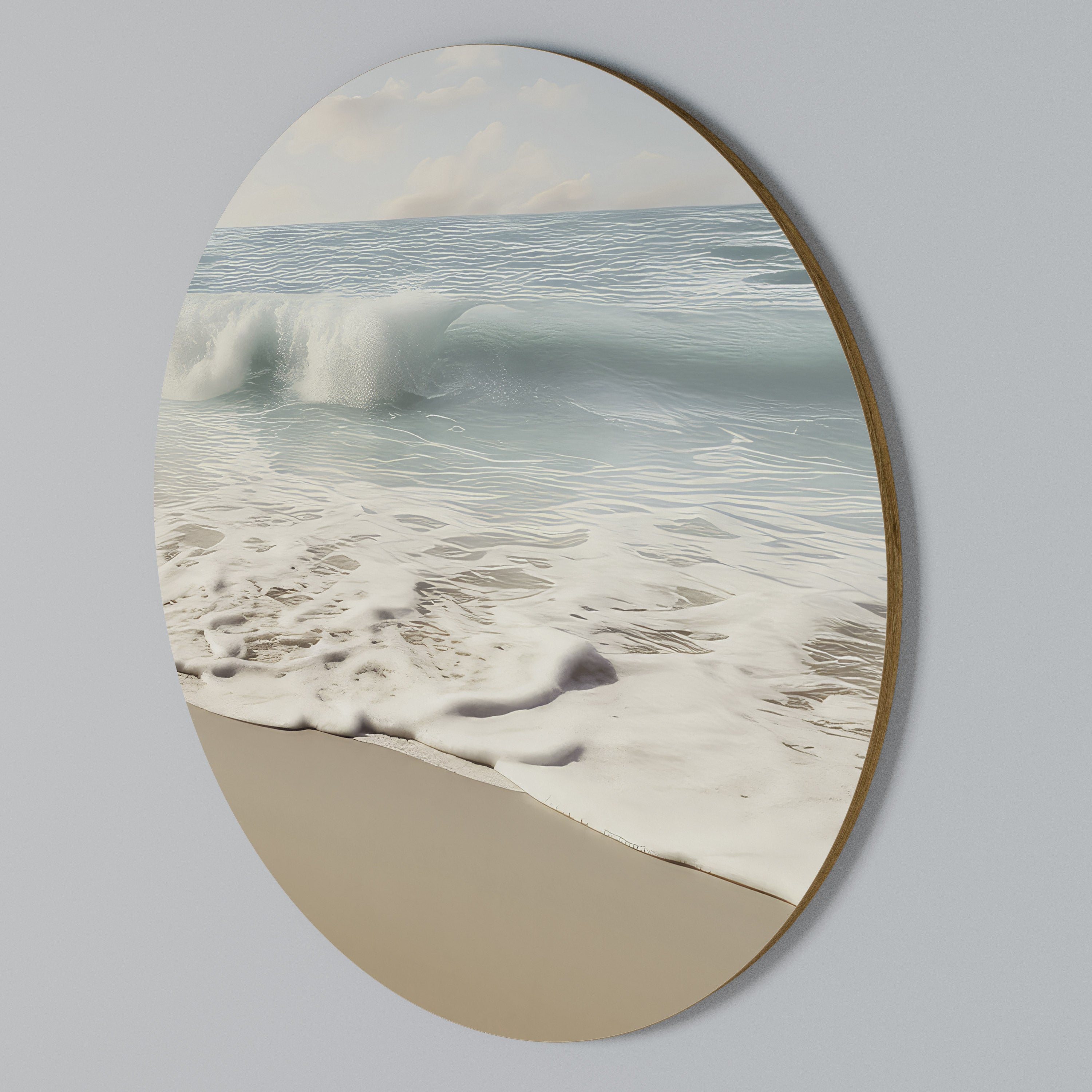 OCEAN WHISPER Round Wall Art