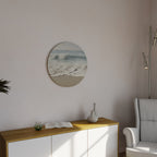 OCEAN WHISPER Decoración de Pared Redonda