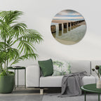 TIDAL SYMMETRY Decoración de Pared Redonda