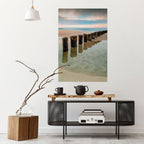 TIDAL SYMMETRY Póster Vertical Adhesivo