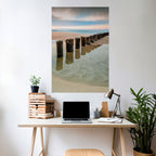 TIDAL SYMMETRY Póster Vertical Adhesivo