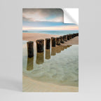 TIDAL SYMMETRY Póster Vertical Adhesivo