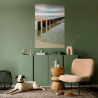 TIDAL SYMMETRY Póster Vertical Adhesivo