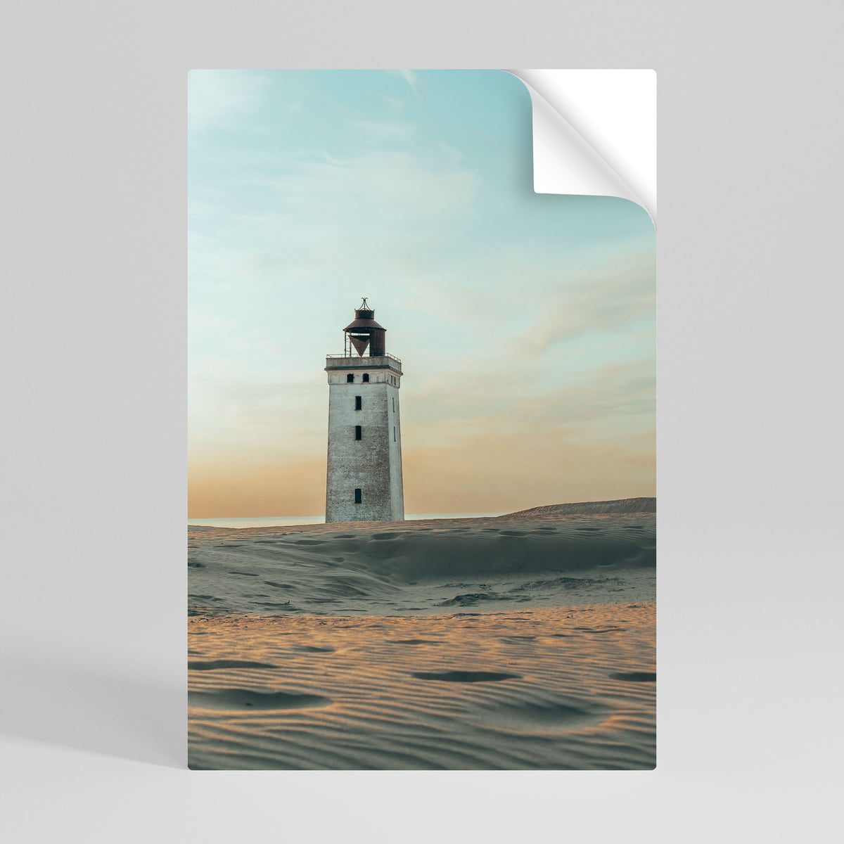 LIGHTHOUSE IN LIMBO Póster adhesivo vertical