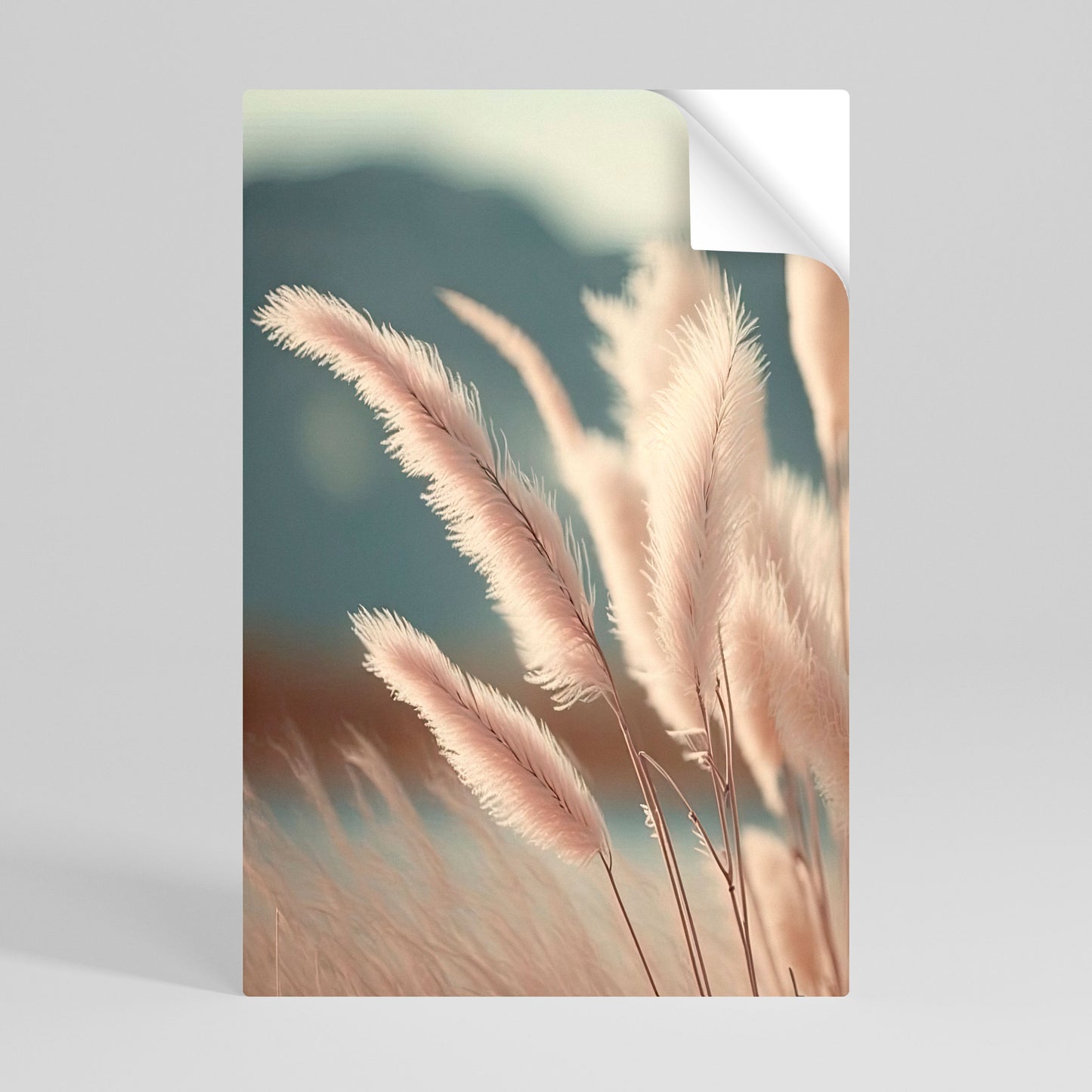 PAMPAS DREAMSCAPE Póster adhesivo vertical
