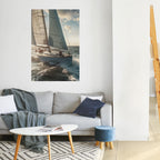 WAVES OF FREEDOM Póster Vertical Adhesivo