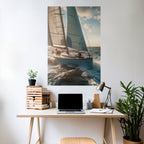 WAVES OF FREEDOM Póster Vertical Adhesivo