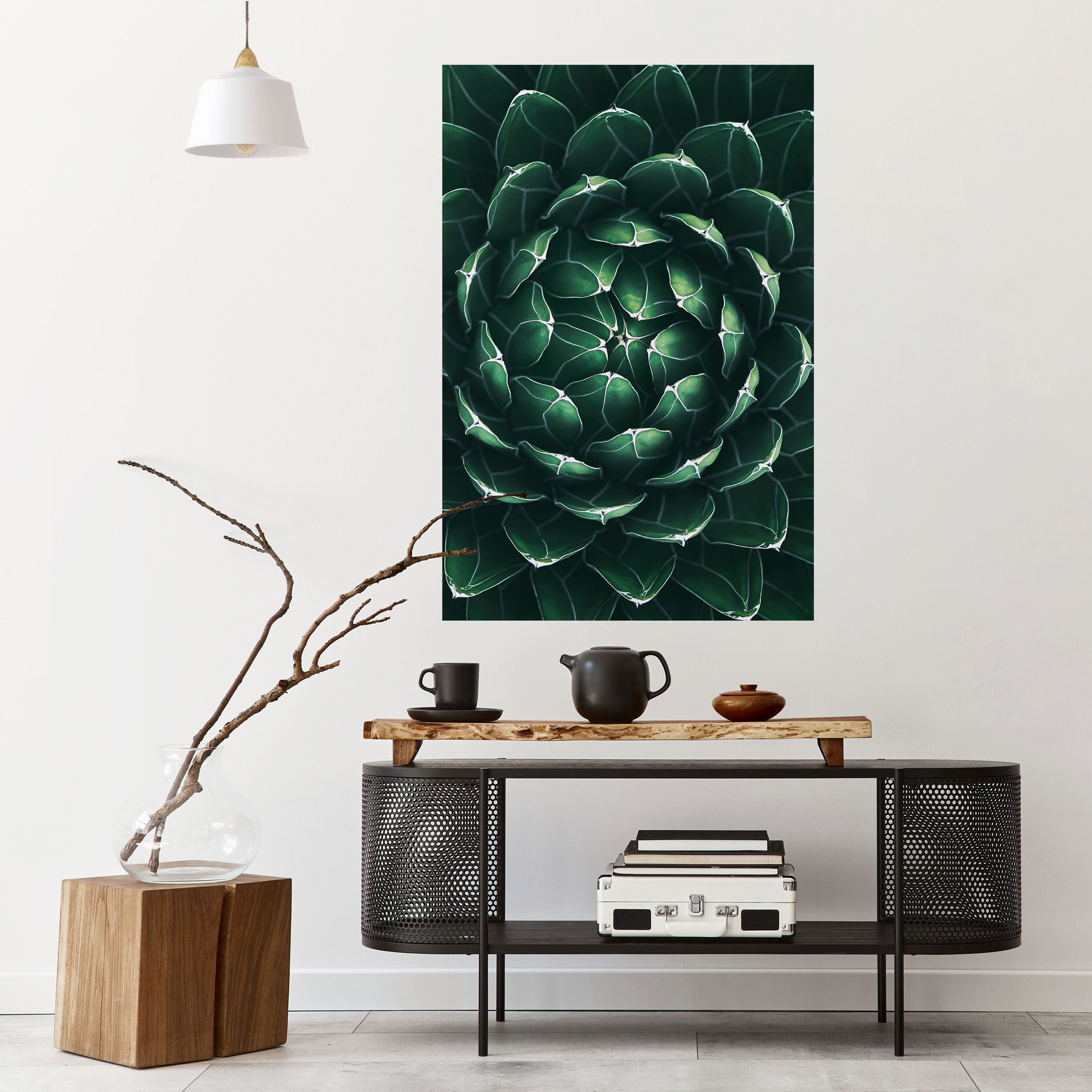LUSH LABYRINTH Peel and Stick Vertical Poster