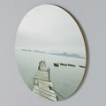 TIDAL HARMONY Round Wall Art