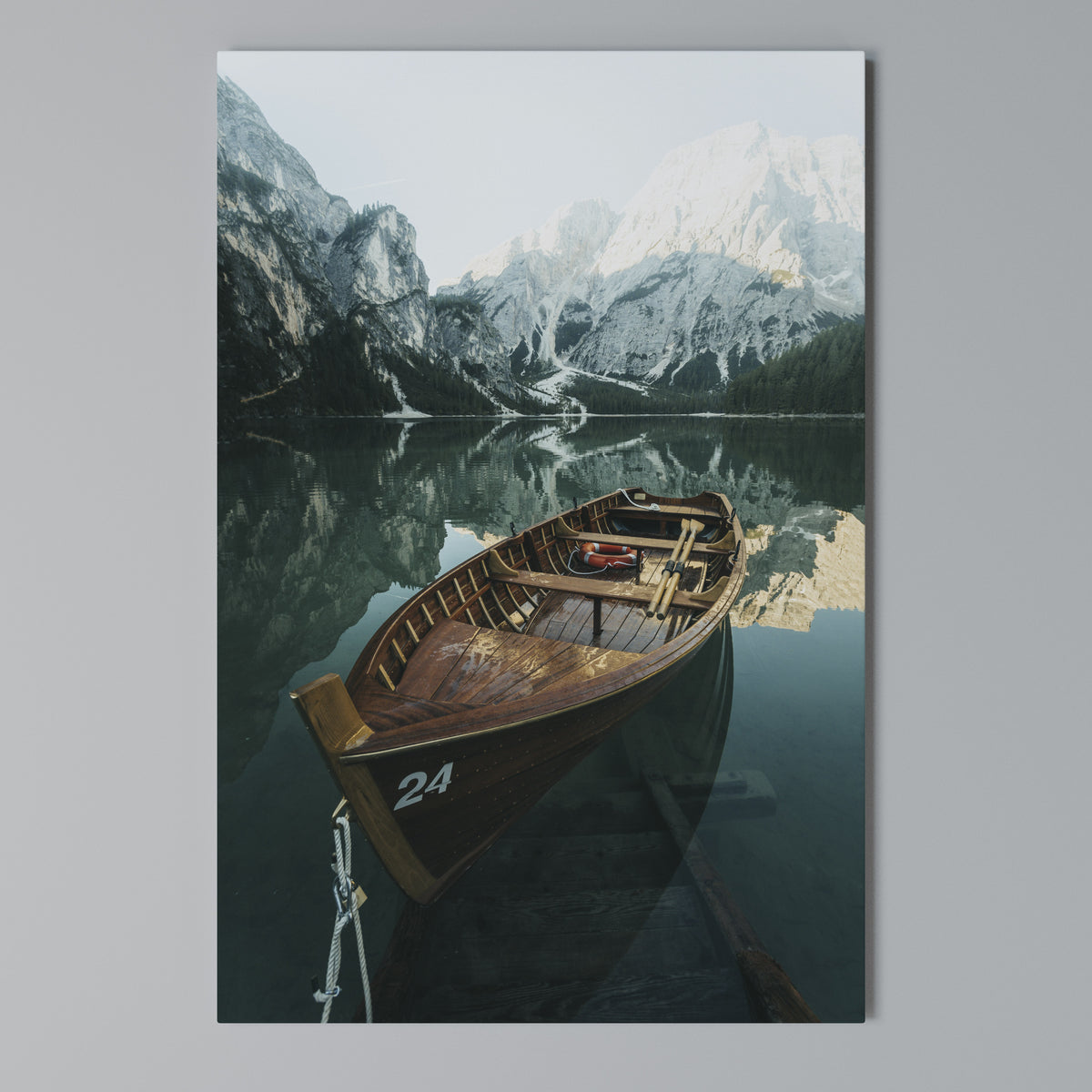 STILL WATERS Cuadro en lienzo vertical