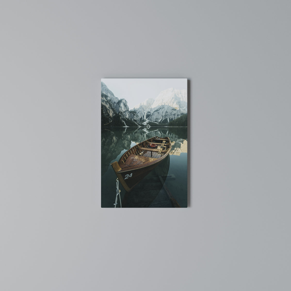 STILL WATERS Cuadro en lienzo vertical