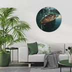 STILL WATERS Round Wall Art