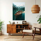 STILL WATERS Peel and Stick Vertical Poster