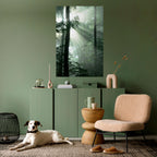 MYSTICAL SUNBEAMS Peel and Stick Vertical Poster