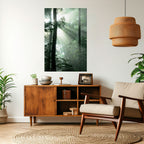 MYSTICAL SUNBEAMS Peel and Stick Vertical Poster