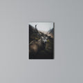 ELEGANT WILDERNESS GUARDIAN Cuadro en lienzo vertical