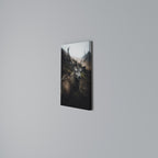 ELEGANT WILDERNESS GUARDIAN Cuadro en lienzo vertical