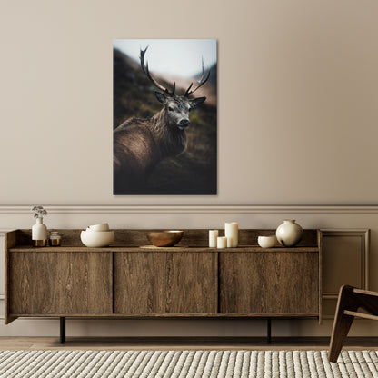 ELEGANT WILDERNESS GUARDIAN Vertical Canvas Print