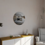 SILENT WATERSCAPE Round Wall Art