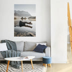 SILENT WATERSCAPE Póster Vertical Adhesivo