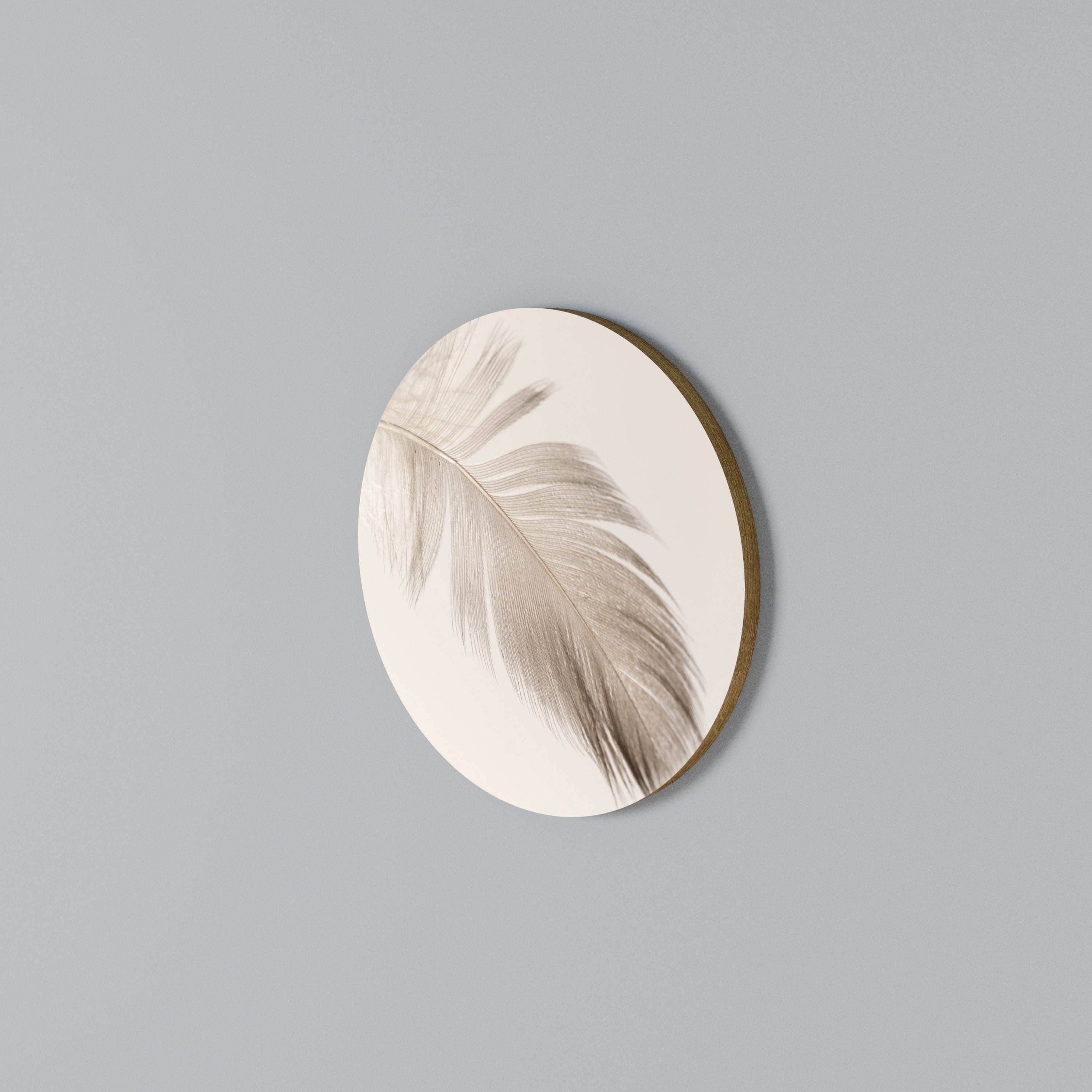 GRACEFULNESS PRECISION Round Wall Art