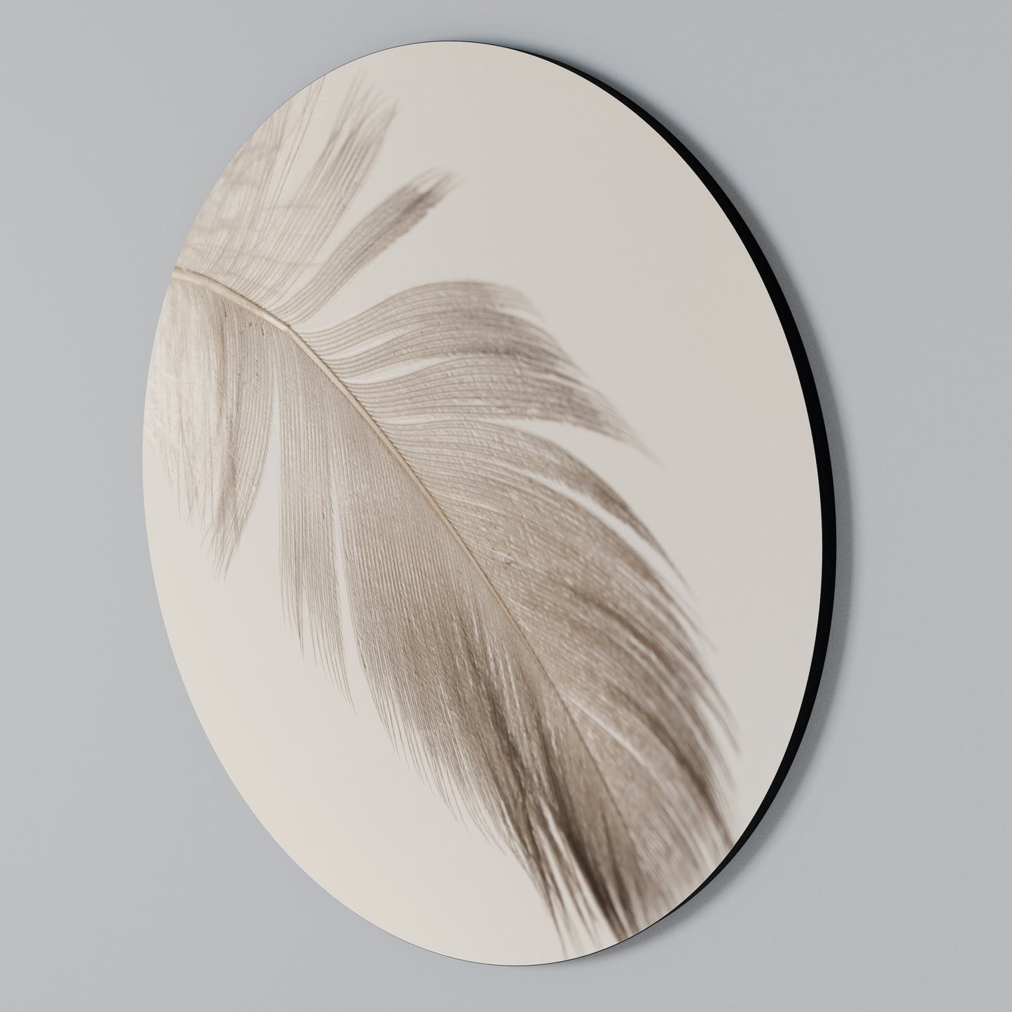 GRACEFULNESS PRECISION Arte de pared redondo