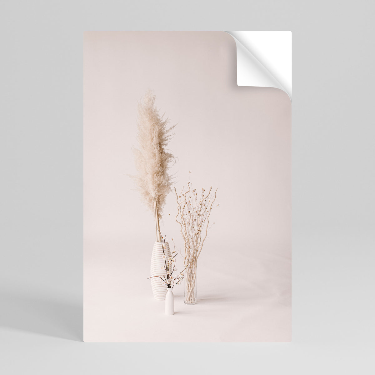 WHISPERING VASES Póster adhesivo vertical
