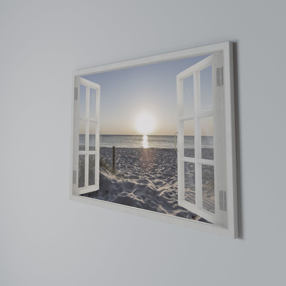 WINDOW OF CALM Cuadro en lienzo horizontal