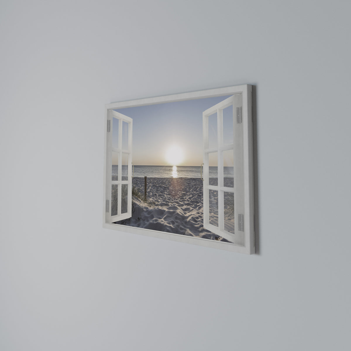 WINDOW OF CALM Cuadro en lienzo horizontal