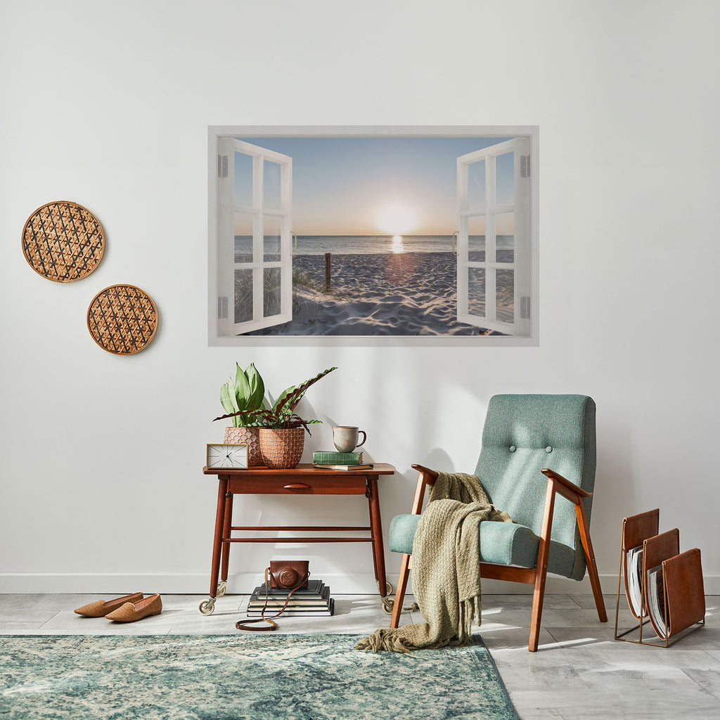 Póster horizontal autoadhesivo VENTANA DE LA CALMA